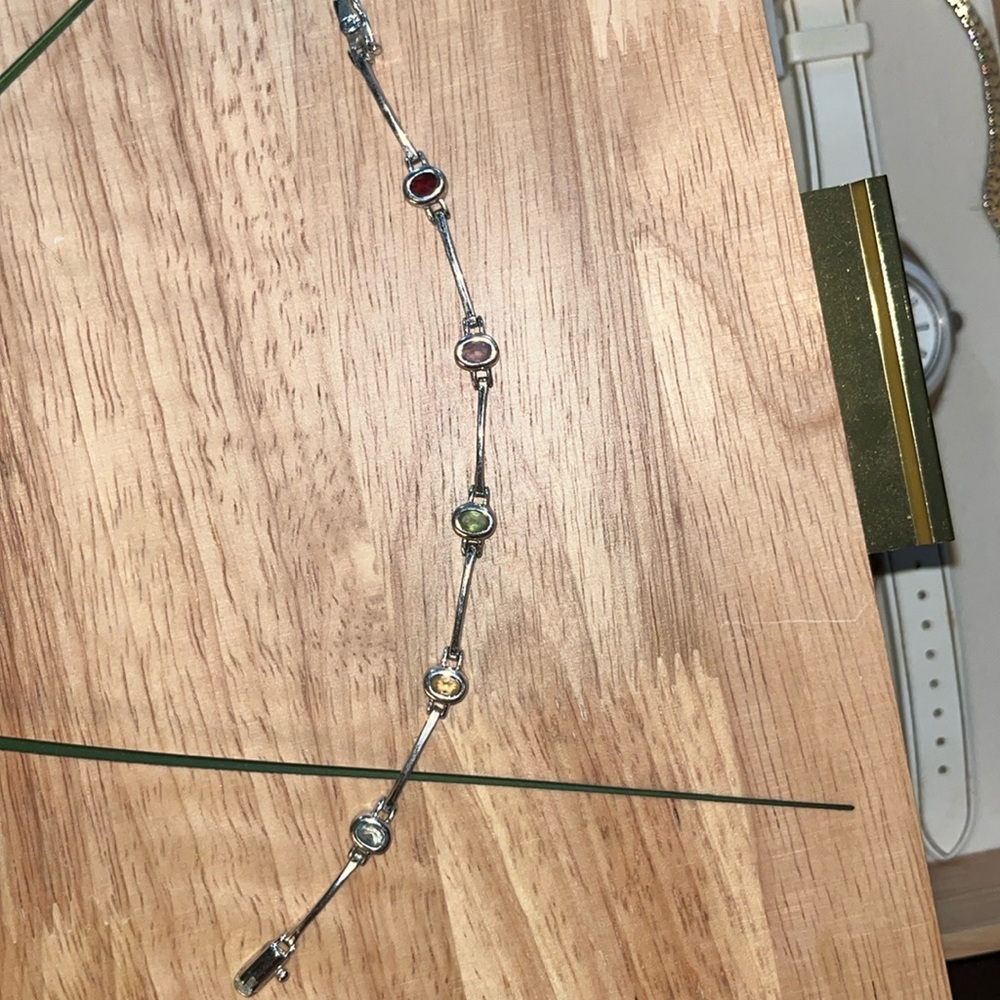 Beautiful gemstone bracelet .